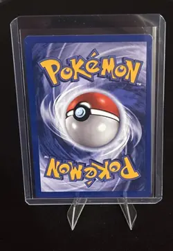 Rare Vintage Pokemon Card BASE SET 1st Edition FUKANO/Glowlithe #28/10 German NM - Image 2