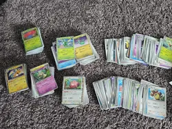 Pokemon JP Card Bundle!-100+Bulk Cards & 3+ RR EX/V Cards & Booster Pk & Bonuses - Image 2