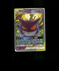 HOLO GENGAR Card MIMIKYU Pokemon Card READ DESCRIPTION BELOW p1 - Image 1