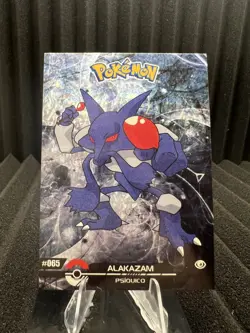 Alakazam #65 - Cracked Ice Holo - Crystal Dark Black 2025 - Pokemon Card - Image 1