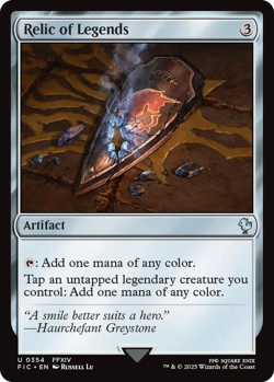 MTG magic 1x Relic of Legends (M/NM) Commander Final Fantasy - Image 1
