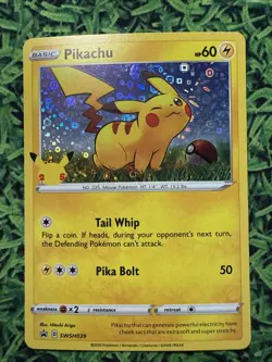 Pikachu - (General Mills) SWSH039 Miscellaneous Cards & Products Holo - Image 1