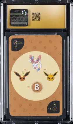2019 POKEMON PLAYING CARDS KOREAN POINT SALAD EEVEE ED UMBREON CGC 10 PRISTINE - Image 2