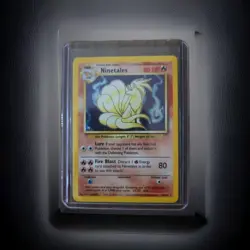 Ninetales 12/102 Holo Base Set - Pokemon Card - LP Ungraded Raw - Image 1