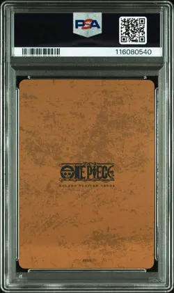 2024 ONE PIECE GOLDEN PLAYING CARDS THE STRAW HAT CREW STRAW HAT CREW PSA 10 - Image 2