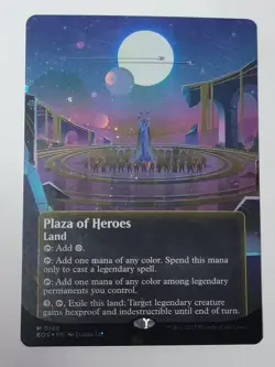 Plaza of Heroes (0168) Edge of Eternities: Stellar Sights Borderless Galaxy Foil - Image 1