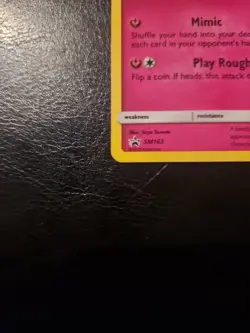 Mimikyu SM163 Holo Promo Pokemon Card - Image 2