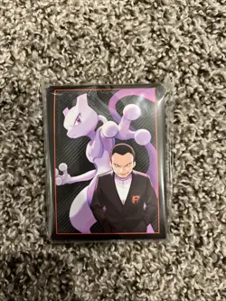 Destined Rivals Mewtwo ETB Pokemon Card Sleeves 65 Ct New Sealed - Image 1