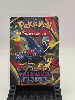 Phantasmal Flames: Trainer Tip Card With Mega Heracross - Image 1