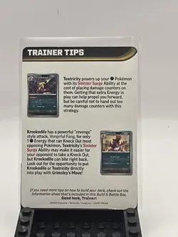 Phantasmal Flames: Trainer Tip Card With Mega Heracross - Image 2