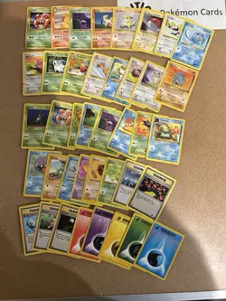 Pokemon Bulk WOTC 40 Card Vintage Lot Collection No Dups - Image 1