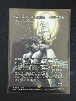 Sephiroth, the Savior - Atraxa, Grand Unifier (Showcase) MTG Final Fantasy NM - Image 1