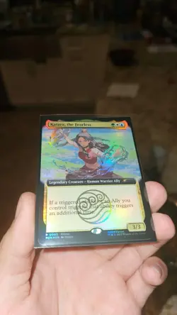 Magic The Gathering X Avatar Katara The Fearless Promo Card SDCC 2025 IN HAND - Image 2