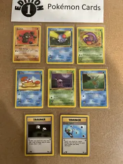 Fossil 1st Edition Pokemon Card Lot Vintage WOTC - Image 1