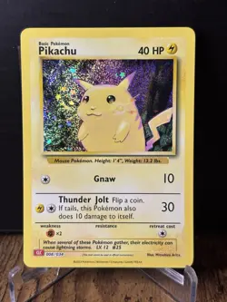 Pikachu 008/034 CLC Holo Promo Pokemon TCG Classic Collection Card 2023 NM - Image 1