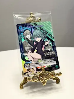 Union Arena One Punch Man Release Event Winner card Terrible Tornado OPM-1-51 - Image 1