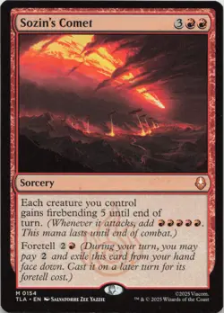 Sozin's Comet M Avatar: The Last Airbender 154 NM MTG - Image 1