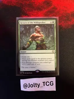 Return of the Wildspeaker Commander: the Lost Caverns of Ixalan Regular - Image 1