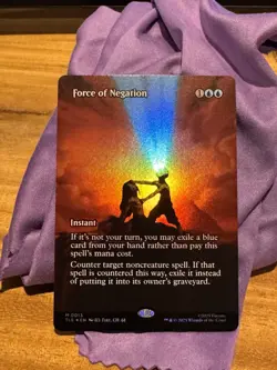 Force Of Negation Full Art Foil NM/NP - MTG Avatar the last Airbender - Image 1