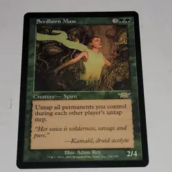 Magic the Gathering Seedborn Muse (Legions) Regular MTG LP - Image 1