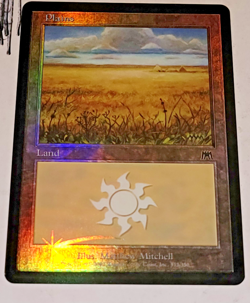 Magic The Gathering Onslaught Plains #332/350 Foil Land MTG TCG CCG - Image 1