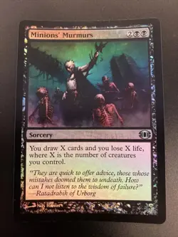 FOIL Minions' Murmurs 71/180 MTG Future Sight - Image 1