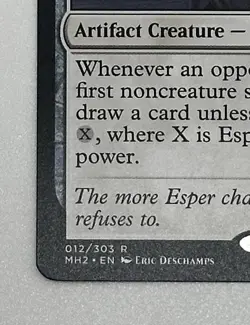 Magic the Gathering Esper Sentinel Modern Horizons 2, Regular Rare - Image 5