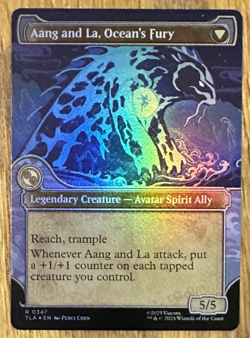 MTG Avatar: The Last Airbender, Aang, Swift Savior / Aang and La - Foil Showcase - Image 2