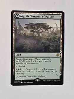 Argoth, Sanctum Of Nature - The Brother's War - Near Mint - MTG - Image 1