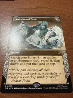 Enlightened Tutor (Showcase) - Avatar: The Last Airbender Promo #305 - MTG - Image 1