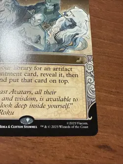 Enlightened Tutor (Showcase) - Avatar: The Last Airbender Promo #305 - MTG - Image 3