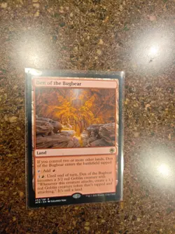 Den Of The Bugbear NM-Mint, English Adventures In The Forgotten Realms Unplayed - Image 1