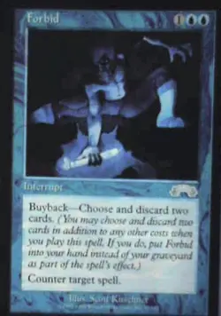 Forbid - Exodus: #35, Magic: The Gathering Nm R187 - Image 1