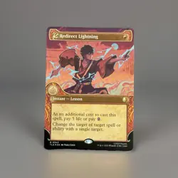 Redirect Lightning (Showcase) Avatar: The Last Airbender Foil - Image 1