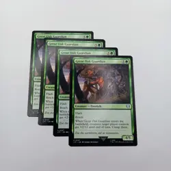 Great Oak Guardian x4 MTG Rare Playset Lord of the Rings Magic Commander - Image 1