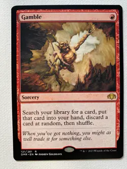 MTG Gamble 121 | NM | Dominaria Remastered - Image 1