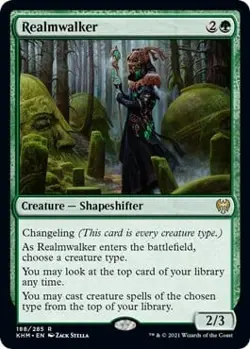 Magic The Gathering MTG REALMWALKER Kaldheim NM Near Mint - Image 1