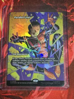 MTG - Parallel Lives (Borderless, Foil) - Marvel Universe Eternal-Legal - Image 1