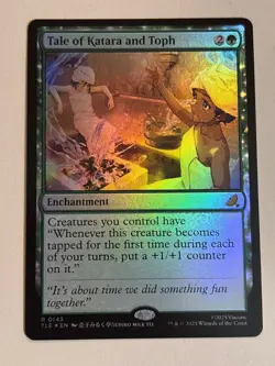 Tale of Katara and Toph (FOIL) TLE Avatar: the Last Airbender - MTG Magic - Image 1