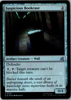 MTG, Suspicious Bookcase NM Foil Avatar The Last Airbender - Image 1