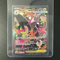 Pokemon Phantasmal Flames Mega Lopunny ex Special Illustration Rare 128/094 MINT - Image 1