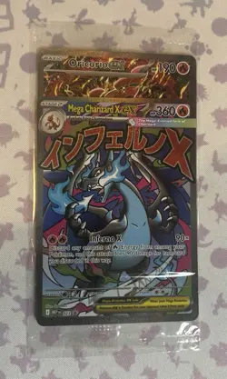SEALED Mega Charizard Ex 023 & Oricorio Ex 024 Pokemon Phantasmal Flames UPC - Image 1