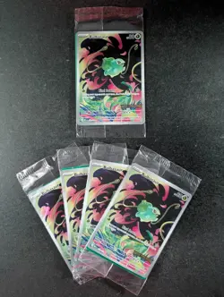 2025 Pokemon Mega Evolution MEG EN 133/132 BULBASAUR Lots Of 5 Box Topper Promo - Image 1