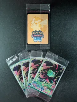 2025 Pokemon Mega Evolution MEG EN 133/132 BULBASAUR Lots Of 5 Box Topper Promo - Image 2
