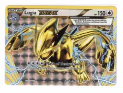 Lugia BREAK 79/124 Rare BREAK Holo XY - Fates Collide Pokemon TCG NM - Image 1