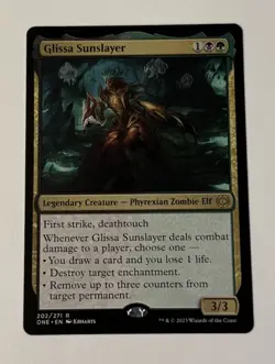 MTG Glissa Sunslayer - Phyrexia: All Will Be One LP - Image 1