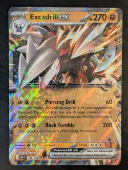Excadrill Ex 046/086 - Black Bolt - Double Rare - Pokemon TCG NM - Image 1