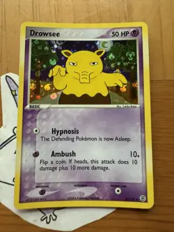 Drowsee / Drowzee 32/112 FireRed & LeafGreen Reverse Holo Pokemon *LP - Image 1