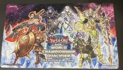 Yugioh Elementsaber WCQ 2018 Regional Playmat Official Konami Play Mat - Image 1