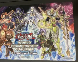 Yugioh Elementsaber WCQ 2018 Regional Playmat Official Konami Play Mat - Image 3